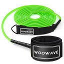 サーフィン リーシュコード マリンスポーツ WOOWAVE Surfboard Leash Premium Surf Leash SUP Leg Rope St...