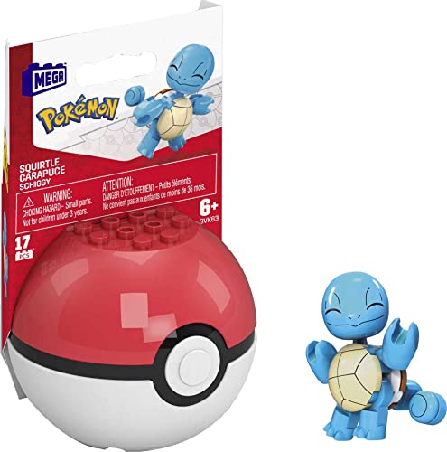 KubN KRXgbNX gݗ mߋ Mega Construx Pokemon Squirtle Construction Set, Building Toys for KidsKubN KRXgbNX gݗ mߋ