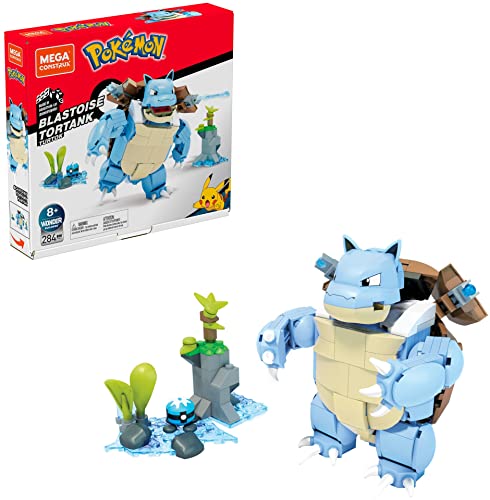 メガブロック メガコンストラックス 組み立て 知育玩具 Mega Construx Pokemon Blastoise Amazon Exclusive メガブロック メガコンストラックス 組み立て 知育玩具