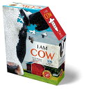 ジグソーパズル 海外製 アメリカ Madd Capp Puzzles - I AM Cow - 300 Pieces - Animal Shaped Jigsa...