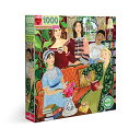 ジグソーパズル 海外製 アメリカ eeBoo: Piece and Love Jane Austen's Book Club 1000-piece Square Adult Jigsaw Puzzle, Jigsaw Puzzle for Adults and Families, Includes Glossy, Sturdy Pieces and Minimal Puzzle Dustジグソーパズル 海外製 アメリカ