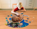 ジグソーパズル 海外製 アメリカ Madd Capp Lil' SEA Turtle 100 Piece Jigsaw Puzzle for Ages 5+ -...