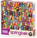 ジグソーパズル 海外製 アメリカ Springbok - Retro Refreshments - 1000 Piece Jigsaw Puzzle- Vintage soft drink can collage to challenge your brainジグソーパズル 海外製 アメリカ