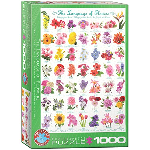 WO\[pY CO AJ EuroGraphics The Language of Flowers Puzzle (1000-Piece) (6000-0579)WO\[pY CO AJ