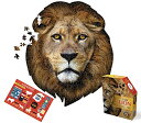 ジグソーパズル 海外製 アメリカ Madd Capp Puzzles - I AM Lion - 550 Pieces - Animal Shaped Jigs...