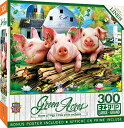 ジグソーパズル 海外製 アメリカ Masterpieces 300 Piece EZ Grip Jigsaw Puzzle - Three Lil' Pigs ...