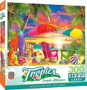 ジグソーパズル 海外製 アメリカ MasterPieces 300 Piece EZ Grip Jigsaw Puzzle - Seaside Afternoo...