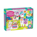 ジグソーパズル 海外製 アメリカ Mudpuppy Llama Land Fuzzy Puzzle, 42 Chunky Pieces, 15”x11” ? for Ages 3+ - Puzzle Features Bright, Colorful and Whimsical Llamas with Soft Embellishments Throughout ? Fun Sensory ジグソーパズル 海外製 アメリカ