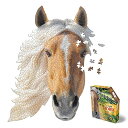 ジグソーパズル 海外製 アメリカ Madd Capp Puzzles - I AM Horse - 550 pieces - Animal Shaped Jig...