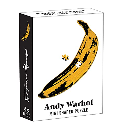 ジグソーパズル 海外製 アメリカ Galison Andy Warhol Mini Shaped Puzzle Banana, Multicolorジグソーパズル 海外製 アメリカ