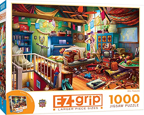 ジグソーパズル 海外製 アメリカ MasterPieces 1000 Piece EZ Grip Jigsaw Puzzle for Adults, Family,..