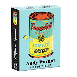 ジグソーパズル 海外製 アメリカ 【送料無料】Andy Warhol Mini Shaped Puzzle Campbell’s Soupジグソーパズル 海外製 アメリカ