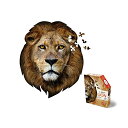 ジグソーパズル 海外製 アメリカ e11even, LLC Madd CAPP Puzzles - I AM Lion - 300 Pieces - Anima...