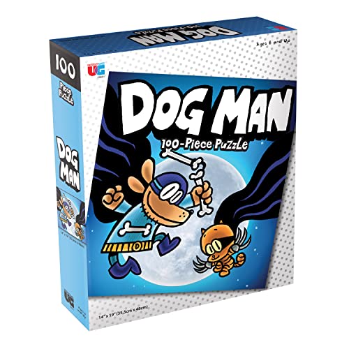 ジグソーパズル 海外製 アメリカ University Games | Dog Man and Cat Kid 100-piece Puzzle. 14 inch by 19 inch Puzzle of Dav Pilkey’s Crime Fighting Duo Contains 100 Pieces for challenging Fun. Ages 6 and up.ジグソーパズル 海外製 アメリカ
