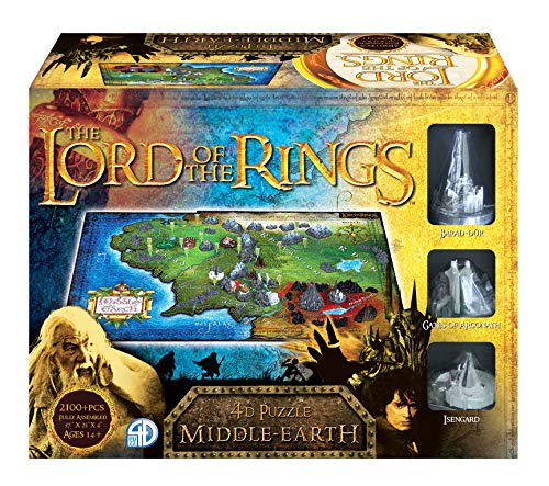 ѥ  ꥫ 4D Cityscape Lord of The Ring Middle Earth 3D Time Puzzle (1390 Piece)ѥ  ꥫ