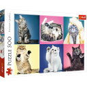 商品情報 商品名ジグソーパズル 海外製 アメリカ Trefl Kittens 500 Piece Jigsaw Puzzle Red 19"x13" Print, DIY Puzzle, Creative Fun, Classic Puzz...