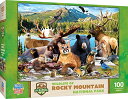 ジグソーパズル 海外製 アメリカ MasterPieces 100 Piece Jigsaw Puzzle for Kids - Rocky Mountain National Park - 14 x19 ジグソーパズル 海外製 アメリカ
