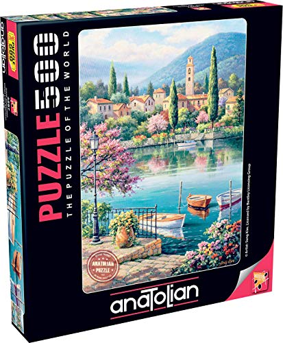 ジグソーパズル 海外製 アメリカ Anatolian ANA3597 Puzzle: 500 Village Lake Afternoon, Multicolorジグソーパズル 海外製 アメリカ