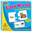 ジグソーパズル 海外製 アメリカ Trend Enterprises: Fun-to-Know Puzzles: Easy Words, Learn Basic...