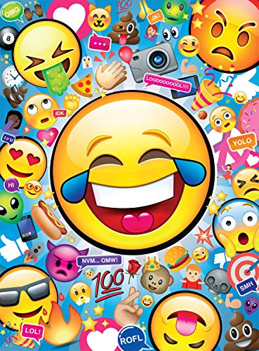 楽天angelicaジグソーパズル 海外製 アメリカ Buffalo Games - Emojis - 1000 Piece Jigsaw Puzzle, Yellow for Adults Challenging Puzzle Perfect for Game Nights - 1000 Piece Finished Size is 26.75 x 19.75ジグソーパズル 海外製 アメリカ