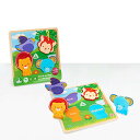 ジグソーパズル 海外製 アメリカ Early Learning Centre Touch & Feel Wooden Puzzle, Imaginative Play, Handy Eye Coordination, Problem Solving, Kids Toys for Ages 12 Month, Amazon Exclusiveジグソーパズル 海外製 アメリカ