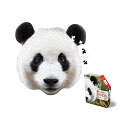 ジグソーパズル 海外製 アメリカ Madd Capp Puzzles - I AM Panda - 300 Pieces - Animal Shaped Jig...