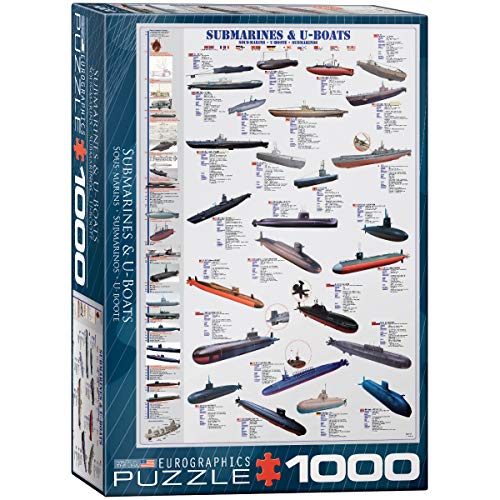 ジグソーパズル 海外製 アメリカ EuroGraphics Submarines and U Boats 1000 Piece Puzzle (6000-0132)ジグソーパズル 海外製 アメリカ