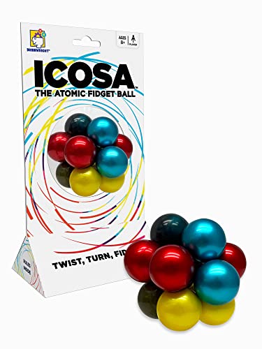 ジグソーパズル 海外製 アメリカ Brainwright - ICOSA - The Atomic Fidget Ball - Twist Turn Fidget!ジグソーパズル 海外製 アメリカ