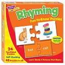 ジグソーパズル 海外製 アメリカ Trend Fun-To-Know Early Childhood Puzzles, Rhyming (T36009)ジグソー...