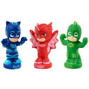 PJ Masks しゅつどう!パジャマスク アメリカ直輸入 おもちゃ PJ Masks Bath Toy Set, Includes Catboy, Gekko, and Owlette Water Toys for Kids, Kids Toys for Ages 3 Up by Just PlayPJ Masks しゅつどう!パジャマスク アメリカ直輸入 おもちゃ