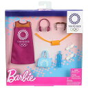 バービー バービー人形 着せ替え 衣装 ドレス Barbie Storytelling Fashion Pack of Doll Clothes Inspired by The Olympic Games Tokyo 2020: Dress with 6 Accessories Dolls, Gift for 3 to 8 Year Oldsバービー バービー人形 着せ替え 衣装 ドレス