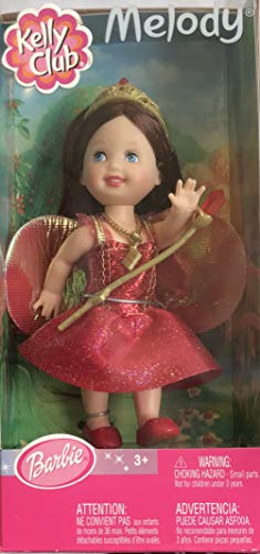 バービー バービー人形 Melody Ruby Fairy Doll Dream Club w Crown, Pair of Wings Wand (2002 Multi-Lingual Box)バービー バービー人形