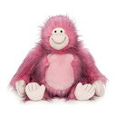 ガンド GUND ぬいぐるみ リアル お世話 GUND Fab Pals Collection, Ramona Gorilla, Plush Monkey Stuffed Animal for Ages 1 and Up, Pink, 11.5”ガンド GUND ぬいぐるみ リアル お世話