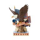 エネスコ Enesco 置物 インテリア 海外モデル アメリカ Enesco Jim Shore Heartwood Creek Patriotic Freed...