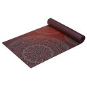 ヨガマット フィットネス Gaiam Yoga Mat Premium Print Extra Thick Non Slip Exercise & Fitnes...