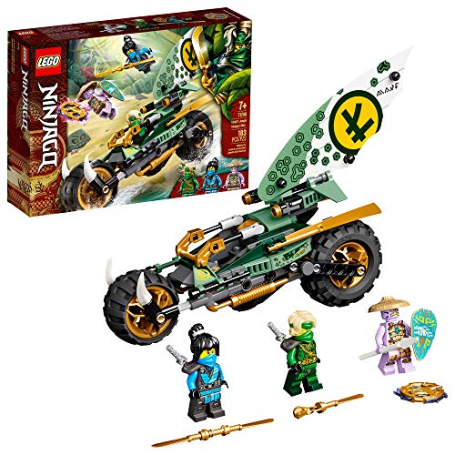 レゴ ニンジャゴー LEGO NINJAGO Lloyd’s Jungle Chopper Bike 71745 Building Kit; Ninja Bike Toy Featuring NINJAGO Lloyd and NYA Minifigures, New 2021 (183 Pieces); Top Toy for Kids Who Love Action-Packed Creative Playレゴ ニンジャゴー