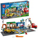 レゴ シティ LEGO City Shopping Street 60306 Building Kit; Cool Building Toy for Kids,...