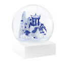 スノーグローブ 雪 置物 インテリア 海外モデル CoolSnowGlobes Blue Willow Snow Globeスノーグローブ 雪 置物 インテリア...