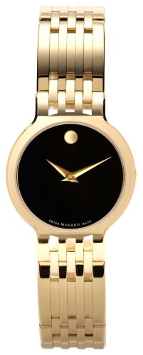 腕時計 モバード レディース Movado Women's 606069 Esperanza Gold-Plated Stainless-Steel Watch腕時計 モバード レディース