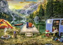 ジグソーパズル 海外製 アメリカ Ravensburger 82057 Great Outdoors Puzzle Series: Calm Campsite:...