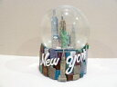 スノーグローブ 雪 置物 インテリア 海外モデル Classic Skyline New York City Snow Globe, 80mm NYC Snow...