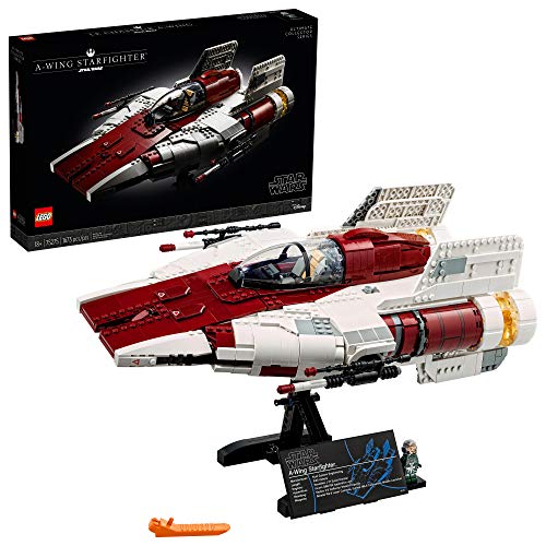 쥴  LEGO Star Wars A-Wing Starfighter 75275 Building Kit; Collectible Building Set for Adults; Makes a Cool Birthday for Star Wars Fans (1,673 Pieces)쥴 