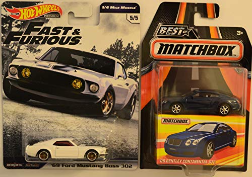 ۥåȥ ޥƥ ߥ˥ ۥåȥ Hot Wheels 2 Cars Bundle '69 Ford Mustang Bos...
