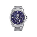 rv ZCR[ Y Seiko Premier Kinetic Perpetual Blue Dial Men's Watch SNP161rv ZCR[ Y