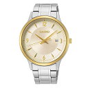 rv ZCR[ Y Seiko Essentials Quartz Champagne Dial Men's Watch SGEH92P1rv ZCR[ Y