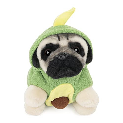 ガンド GUND ぬいぐるみ リアル お世話 GUND Doug The Pug Avocado Hoodie Doug Plush Stuffed Animal for Baby Boys and Girls Ages 1 Up, Green and Yellow, 5 ガンド GUND ぬいぐるみ リアル お世話