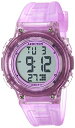 rv A[~g fB[X Armitron Sport Women's 45/7086TPR Digital Chronograph Translucent Purple Resin Strap Watchrv A[~g fB[X