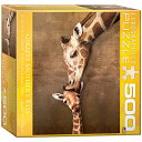 ジグソーパズル 海外製 アメリカ Giraffe Mother's Kiss Puzzle, 500-Pieceジグソーパズル 海外製 アメリカ