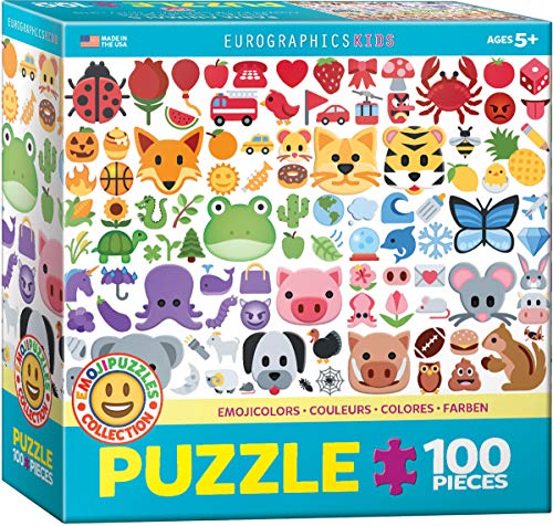 ジグソーパズル 海外製 アメリカ Emoji Colors 100-Piece Puzzleジグソーパズル 海外製 アメリカ