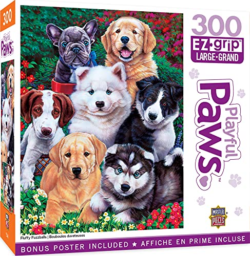 ジグソーパズル 海外製 アメリカ MasterPieces 300 Piece EZ Grip Jigsaw Puzzle - Fluffy Fuzzballs - 18"x24"ジグソーパズル 海外製 アメリカ